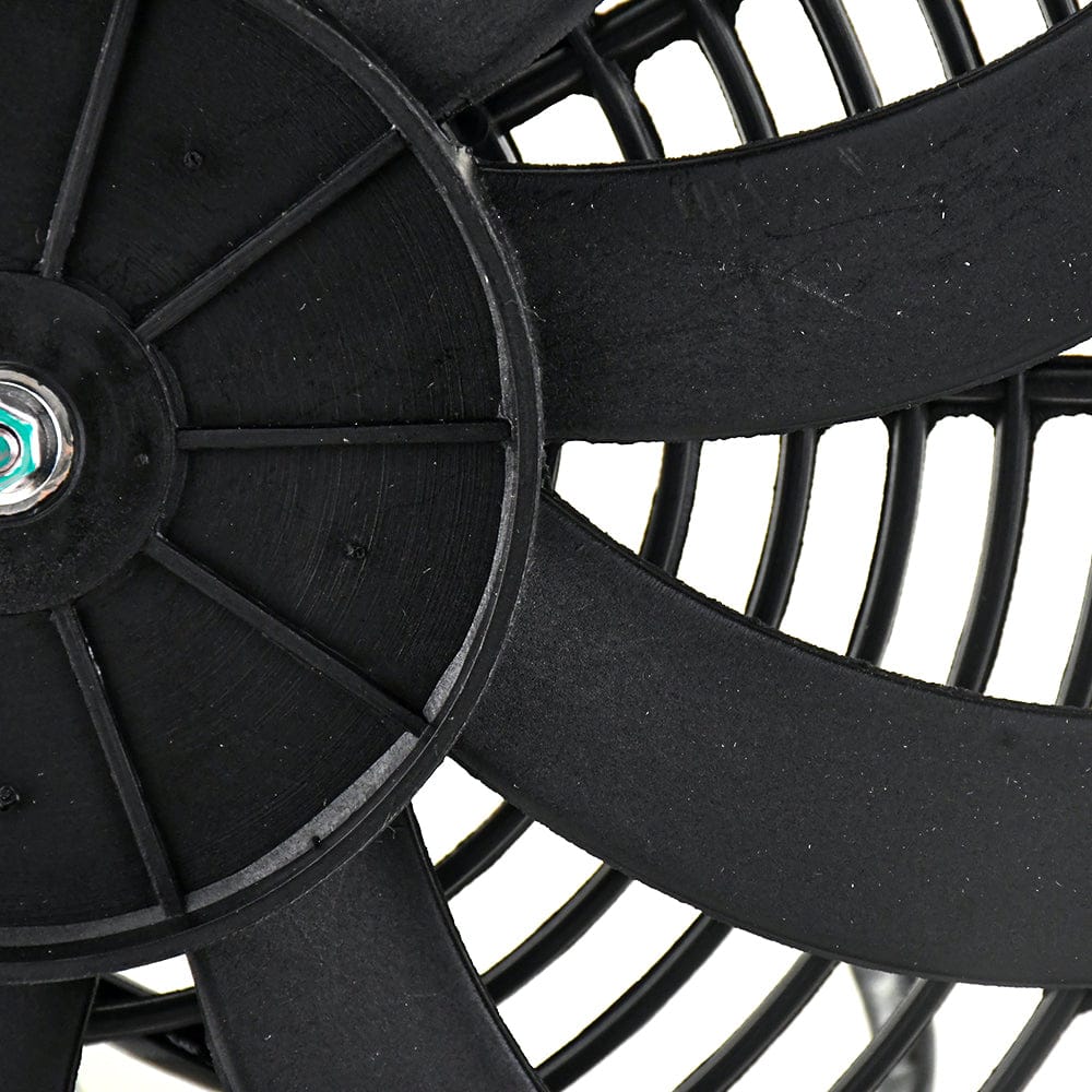 16" Electric Cooling Fan 12V 160W | Curved Blade Push Type