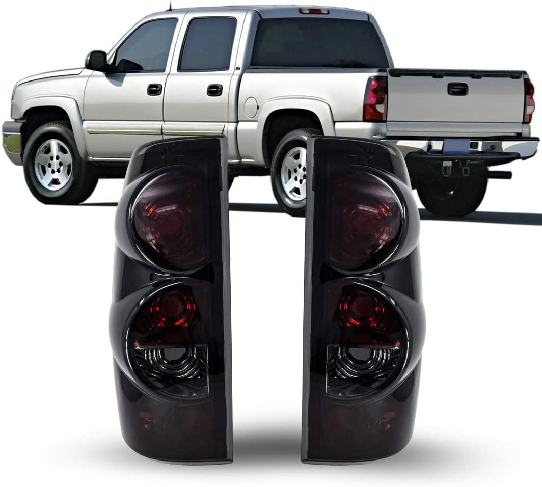 Chevy Silverado 1500 Smoked Rear Tail Lights 1999–2006