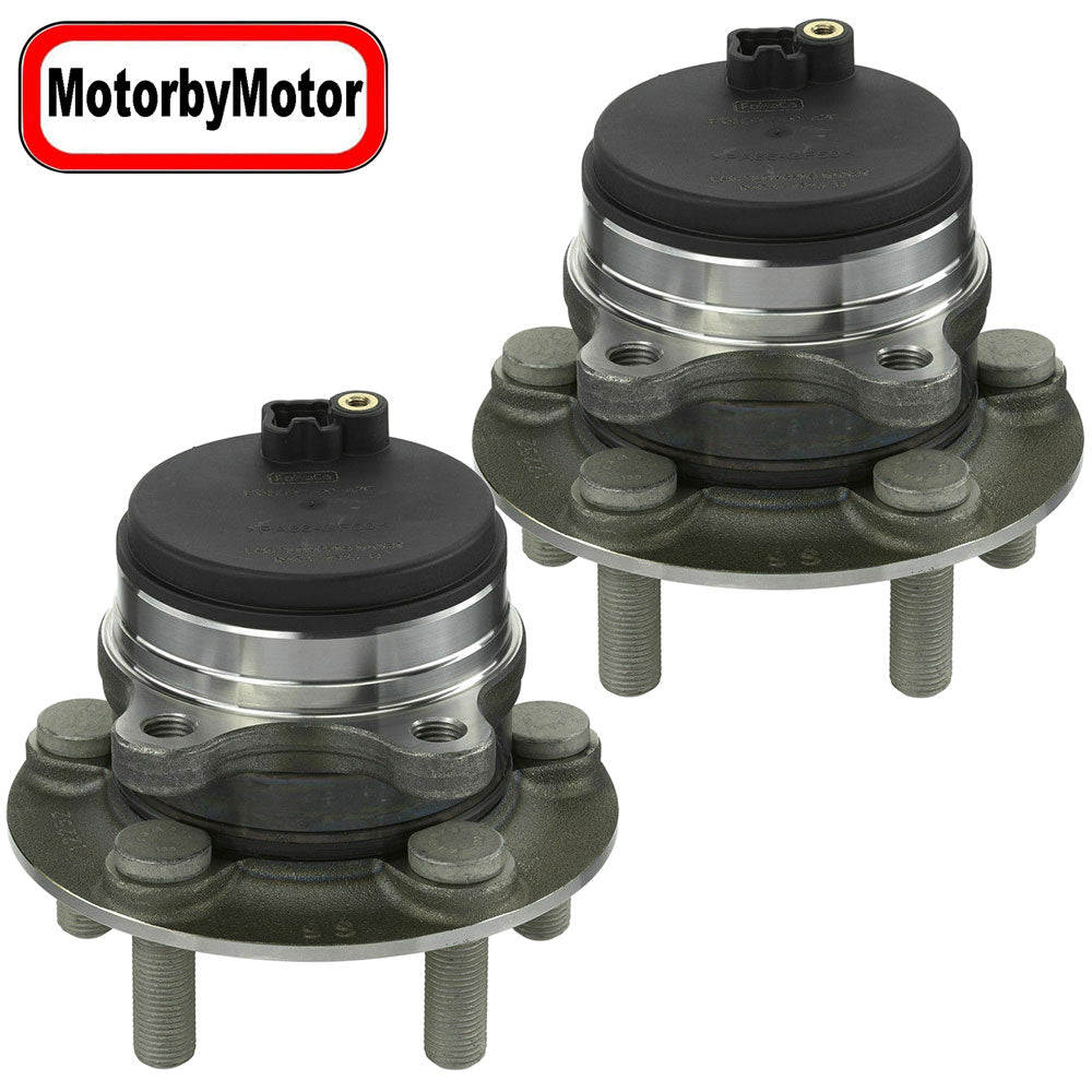 Ford Edge Rear Wheel Bearing Hub Assembly, 5 Lugs -- 512580 (2 Pack)