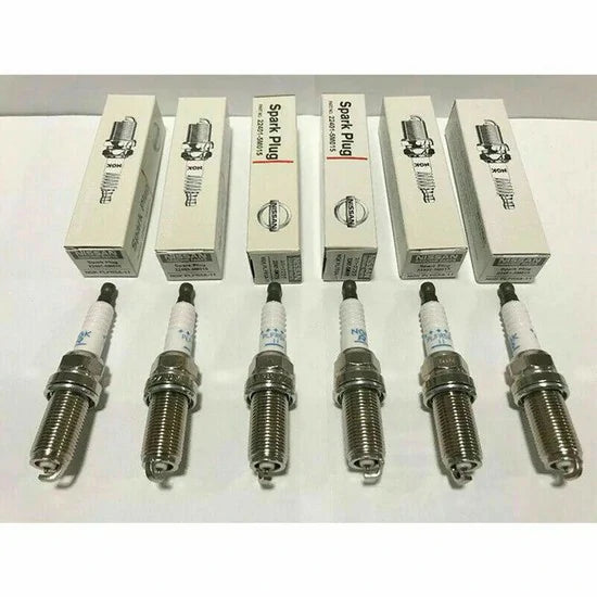 22401-5M015 Genuine Nissan 224015M015 Spark Plug - 6PCS