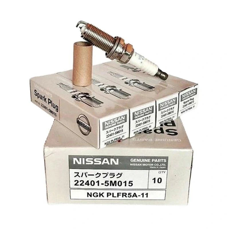 Nissan 22401-5M015 PLFR5A-11 Iridium Spark Plug - 6pcs