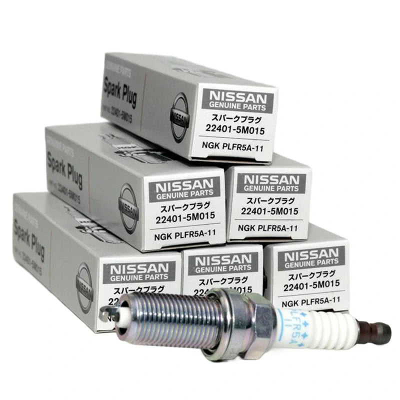 Nissan 22401-5M015 PLFR5A-11 Iridium Spark Plug - 6pcs