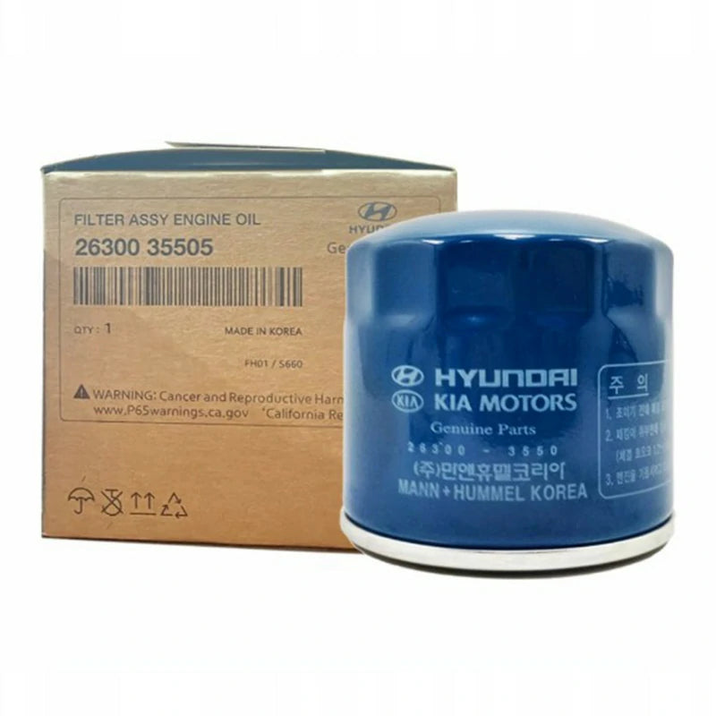 Premium 26300-35505 Hyundai Automobile Oil Filter