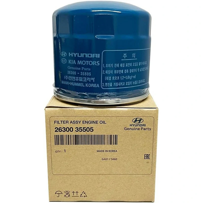 Premium 26300-35505 Hyundai Automobile Oil Filter