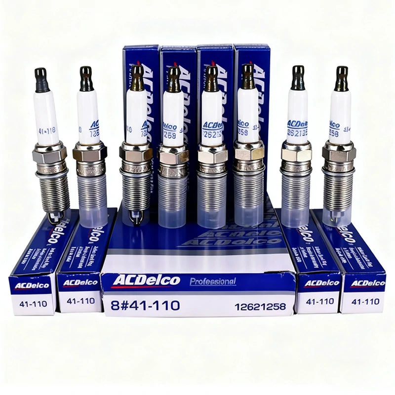 ACDelco 12621258 41-110 Iridium Spark Plugs - 8PCS