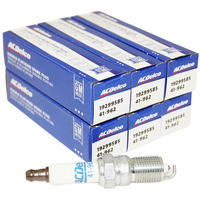ACDelco GM Double Platinum Spark Plug 41-962 19299585 - 8pcs