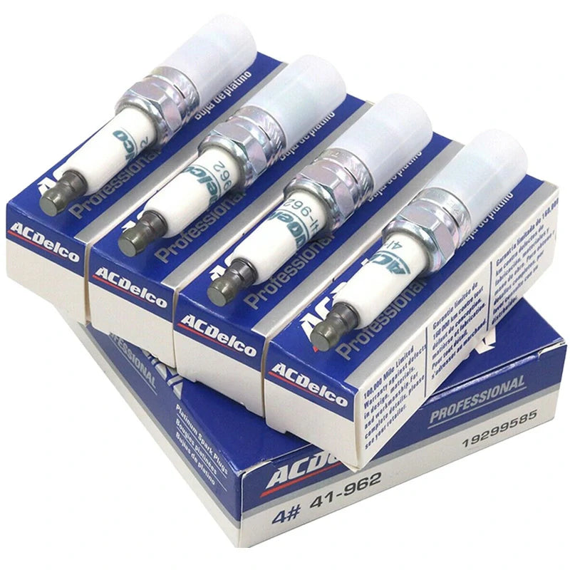 ACDelco GM Double Platinum Spark Plug 41-962 19299585 - 8pcs