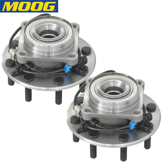 MOOG 515088 - GMC Sierra 3500 Front Wheel Bearing Hub Assembly - 2pcs