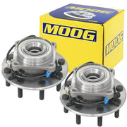 MOOG 515088 - GMC Sierra 3500 Front Wheel Bearing Hub Assembly - 2pcs