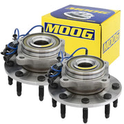 MOOG 515098 - GMC Sierra 3500HD Front Wheel Bearing Hub Assembly - 2pcs