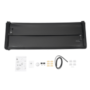 5ft/60.3" Bed Soft 3-fold Tonneau Cover Fit For Jeep Gladiator JT Truck 2020-25