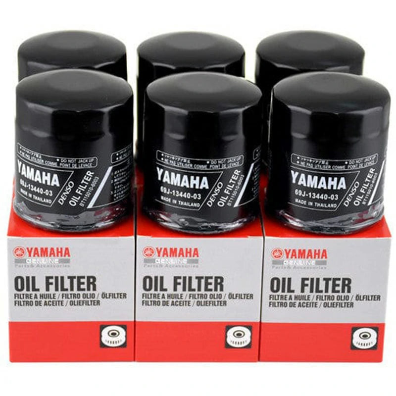 YAMAHA OEM Oil Filter 69J-13440-03-00 - 6 pcs