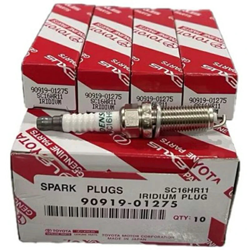 4 PCS Toyota Lexus 90919-01275 SC16HR11 Iridium Spark Plugs