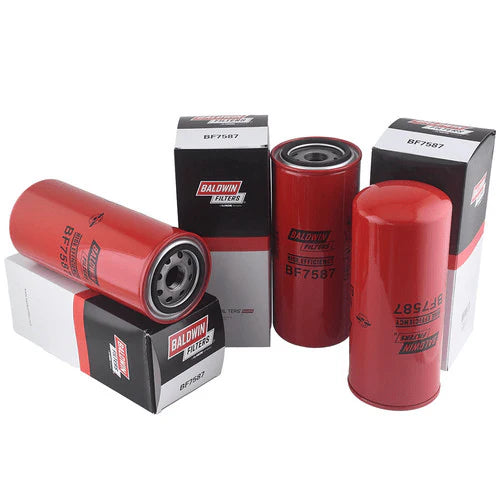 BF7587 Baldwin Spin-on Fuel Filters - 3 Pack Bundle