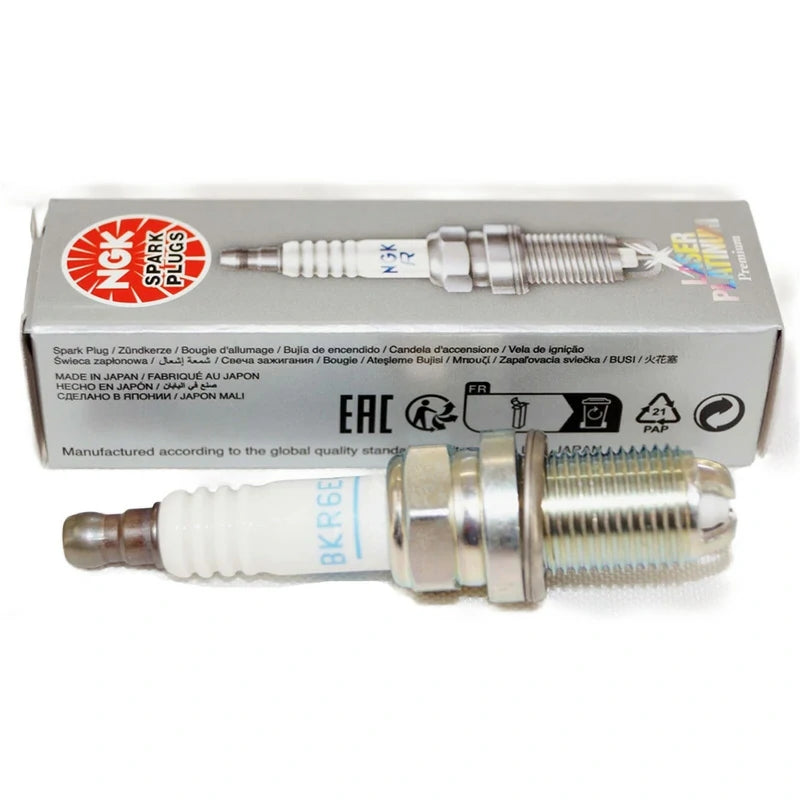 BMW BKR6EQUP Spark Plugs NGK 3199 - 6pcs