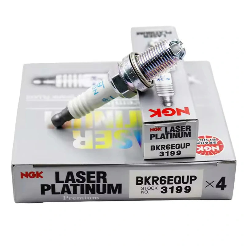 BMW BKR6EQUP Spark Plugs NGK 3199 - 6pcs