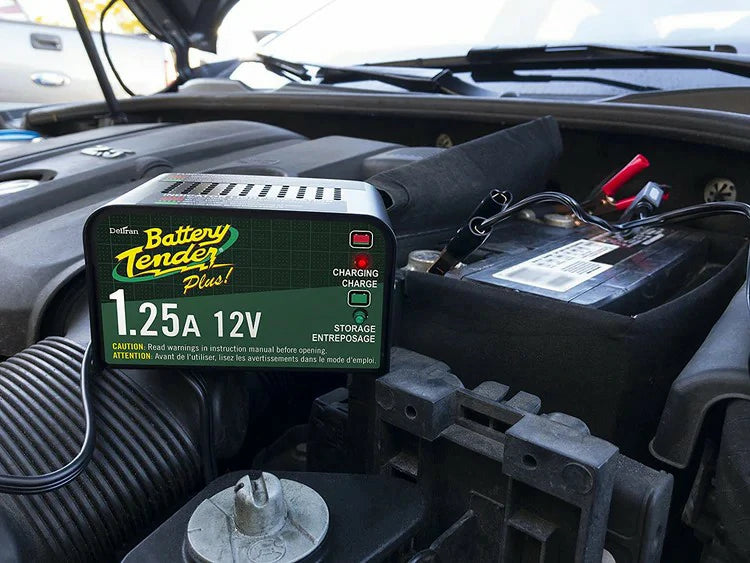 12V 1.25A Battery Tender Plus Smart Battery Charger for Motorcycle & ATV