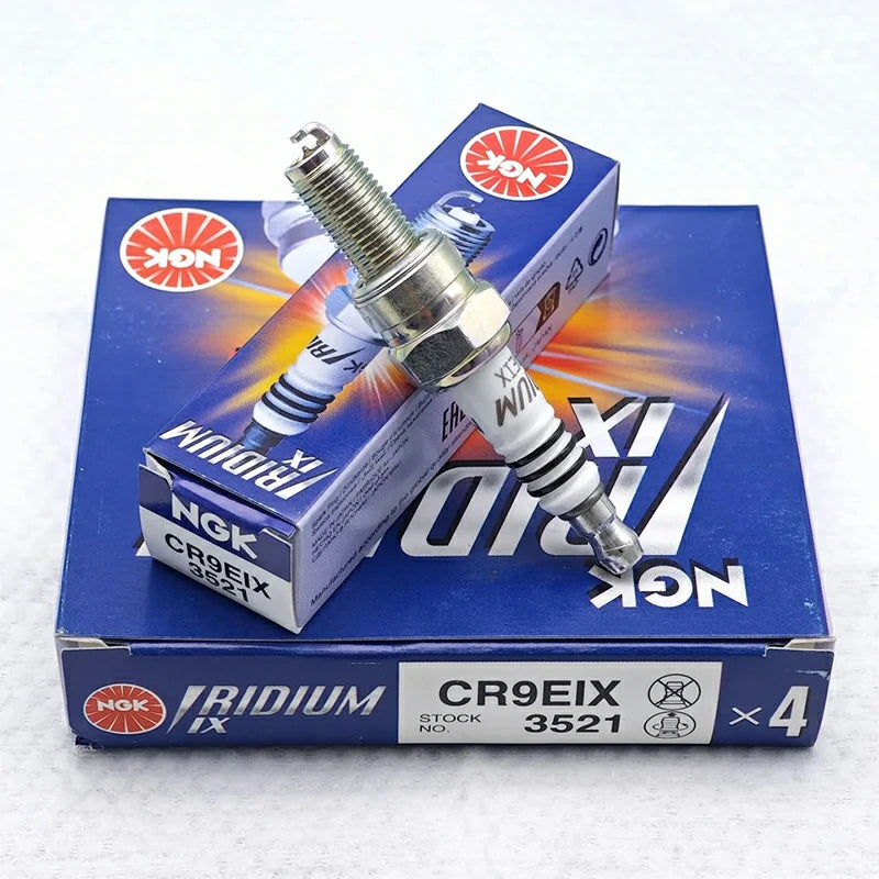 4PCS NGK CR9EIX 3521 Iridium Spark Plug