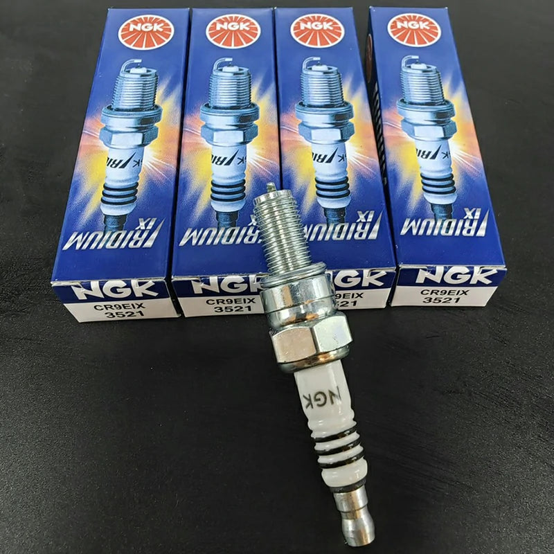 4PCS NGK CR9EIX 3521 Iridium Spark Plug