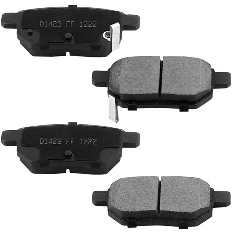 Rear Ceramic Brake Pads D1423 Kit for Toyota Corolla Matrix Prius Plug-In Yaris, Pontiac Vibe, Scion TC IM XB