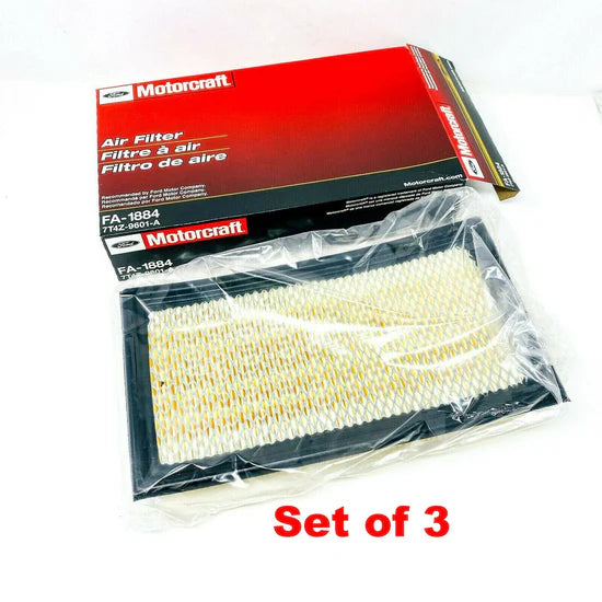 Motorcraft FA1884 Engine Air Filter - 3 pcs
