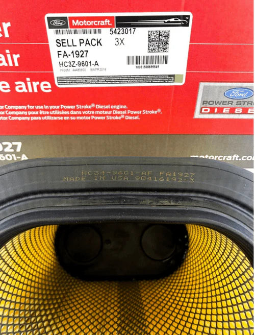 FA1927 Air Filter Ford Super Duty 2017-2019 6.7L Diesel | HC3Z-9601-A
