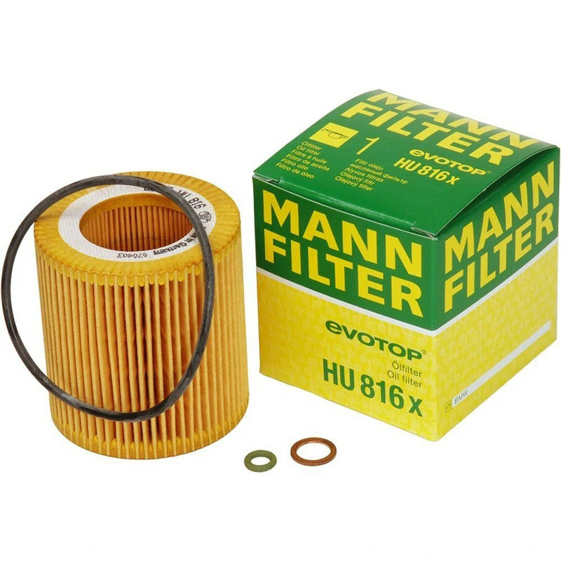 MANN HU821x Oil Filter - 4 Pack