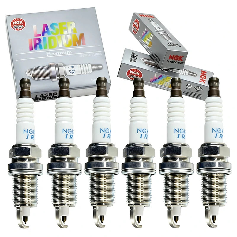 NGK Laser Iridium Spark Plug IZFR6J 4462 - 6 Set