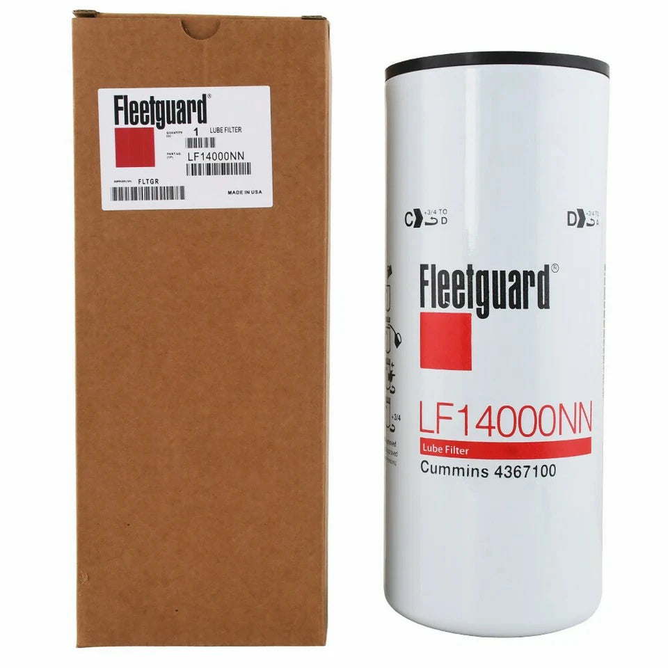 Fleetguard Oil Change Kit MK13855 LF14000NN FF5776 FS19727 for Cummins