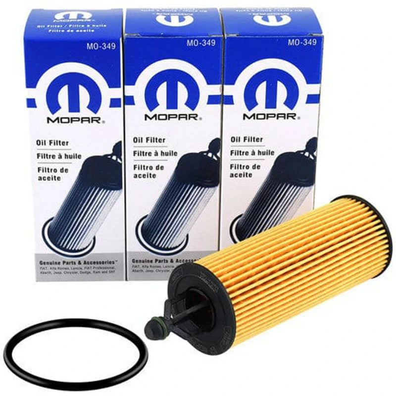 Mopar MO-349 68191349AA Oil Filter - 3 PCS