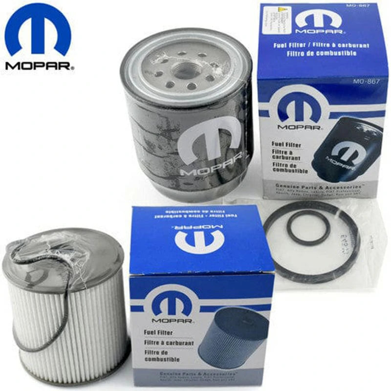 Mopar 68436631AA 68197867AB Dodge Ram Diesel Fuel Filter kit