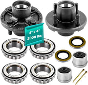 4 on 4" 4 Lug Trailer Idler Hub Kit - ONLY for 2000 lbs Trailer Axles
