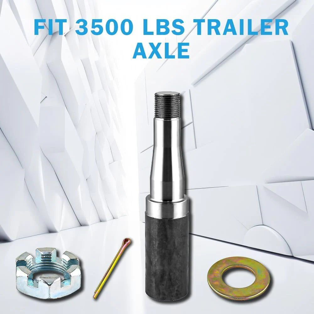 Durable Round Trailer Idler Hub Kit 5 on 4.5'' Bolt Pattern Fits #84 Spindle 3,500 lb Axle