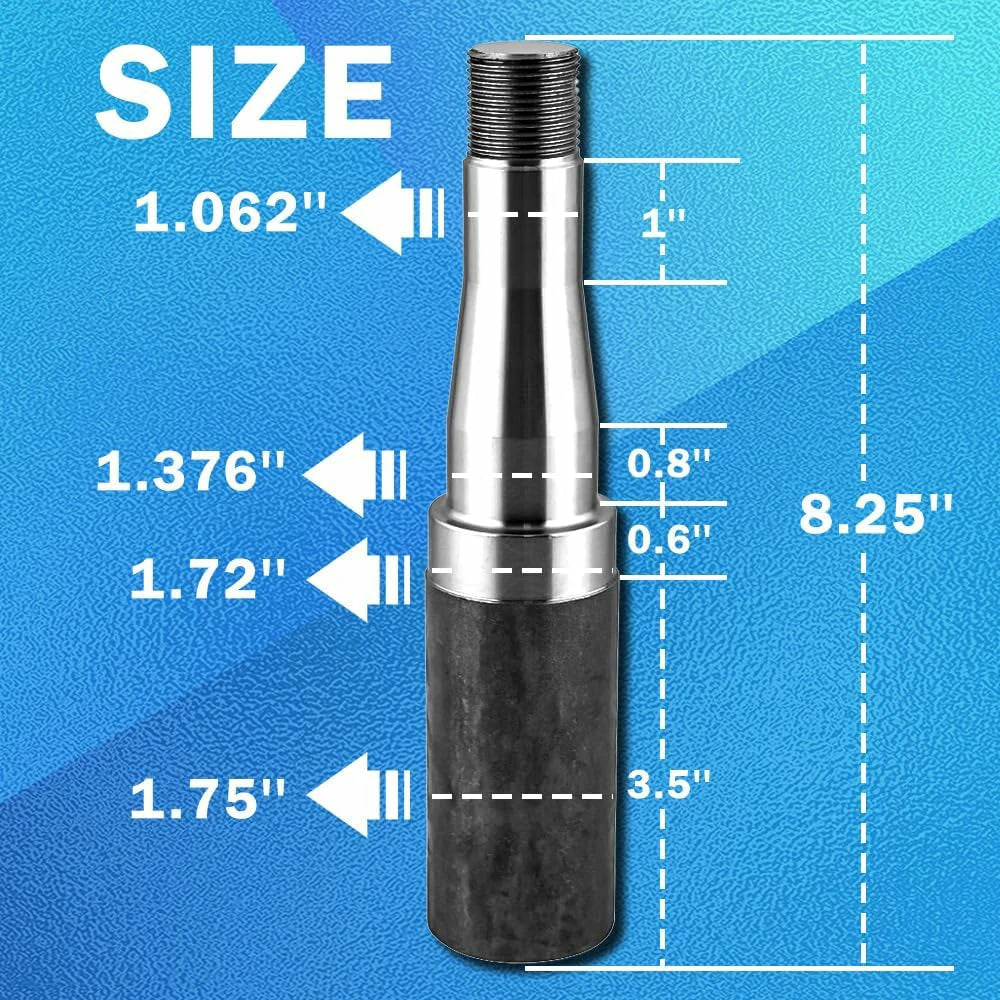 Durable Round Trailer Idler Hub Kit 5 on 4.5'' Bolt Pattern Fits #84 Spindle 3,500 lb Axle