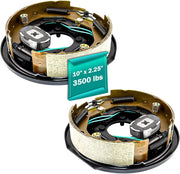 3500 lbs Electric Trailer Brake Assembly - 10" x 2-1/4" Electric Brake