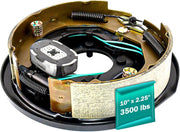 10" X 2-1/4" Electric Brake Assembly - 3500 lbs Left Hand