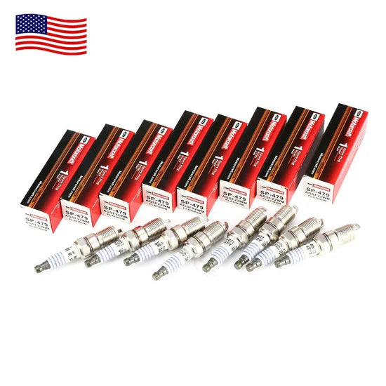 Motorcraft SP479 Spark Plugs AGSF22WM for Ford Lincoln - 8pcs