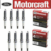 Motorcraft SP509 Double Platinum Spark Plug HJFS24FP for Ford F-150 F-250 - 8Pcs