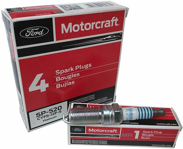 Motorcraft SP520 Platinum Spark Plugs CYFS-12F-5 for Ford Lincoln Mercury - 6PCS