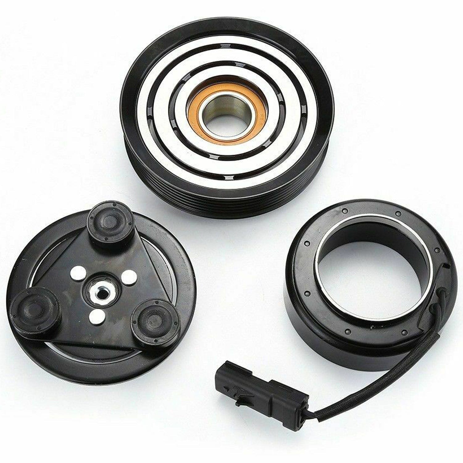 AC Compressor Clutch Kit for Jeep Liberty 3.7L V6 2006-2008, Dodge Nitro 2007-2008