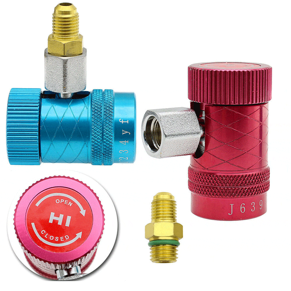 Quick Connector Refrigerant Air Conditioning Adapter Replacement