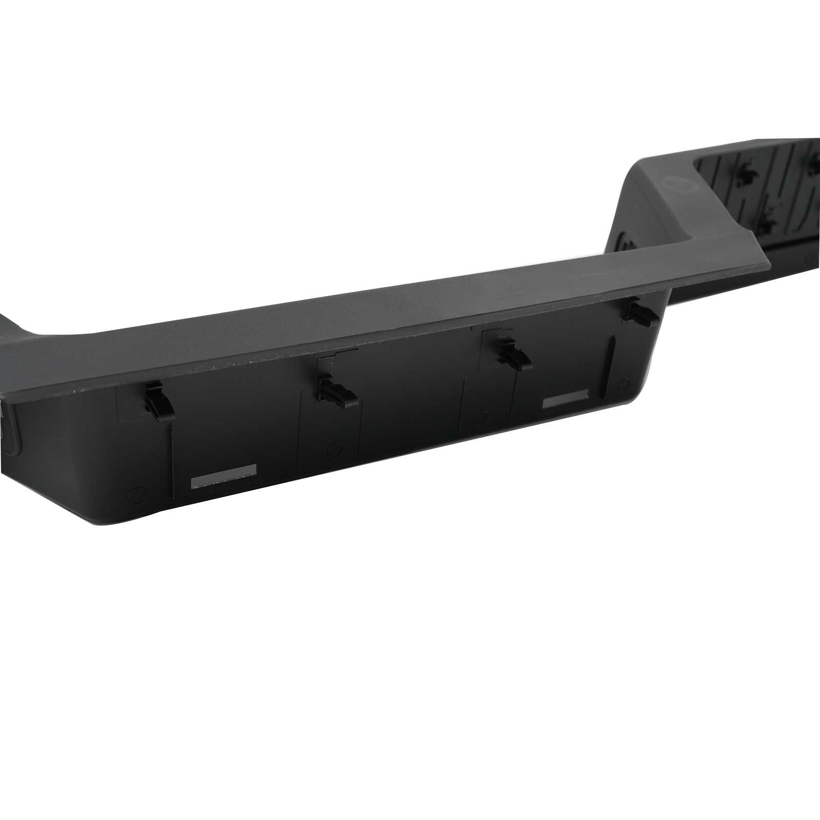 Black Rear Bumper Step Pad Fit For Ford F-150 2021-2023 w/Tow W/o Park Hole