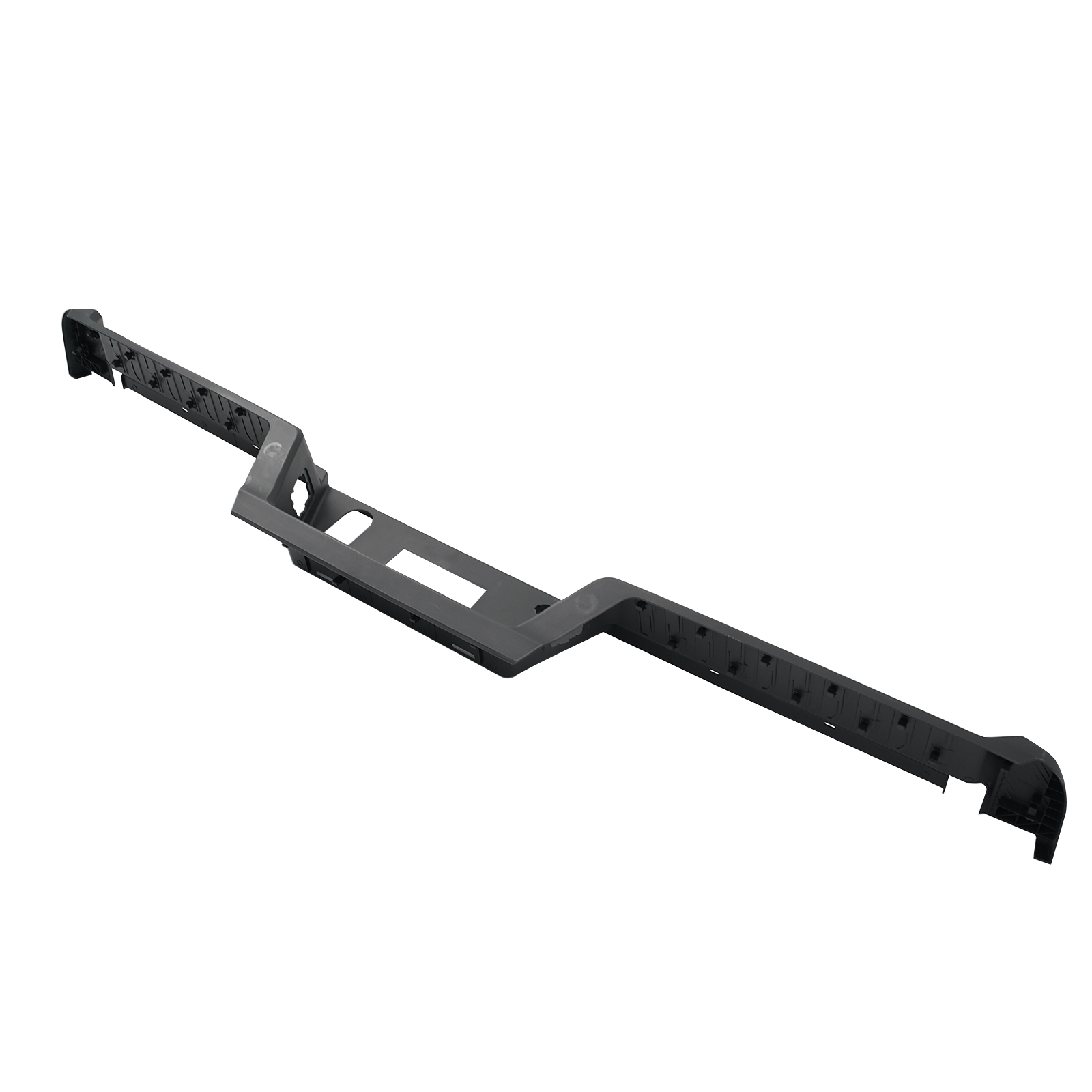 Black Rear Bumper Step Pad Fit For Ford F-150 2021-2023 w/Tow W/o Park Hole