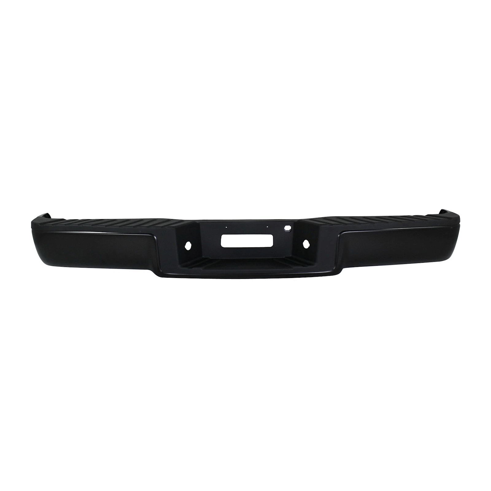 Black Rear Setp Bumper w/ Light fit for Ford F150 2004-2006 w/o Sensor Hole