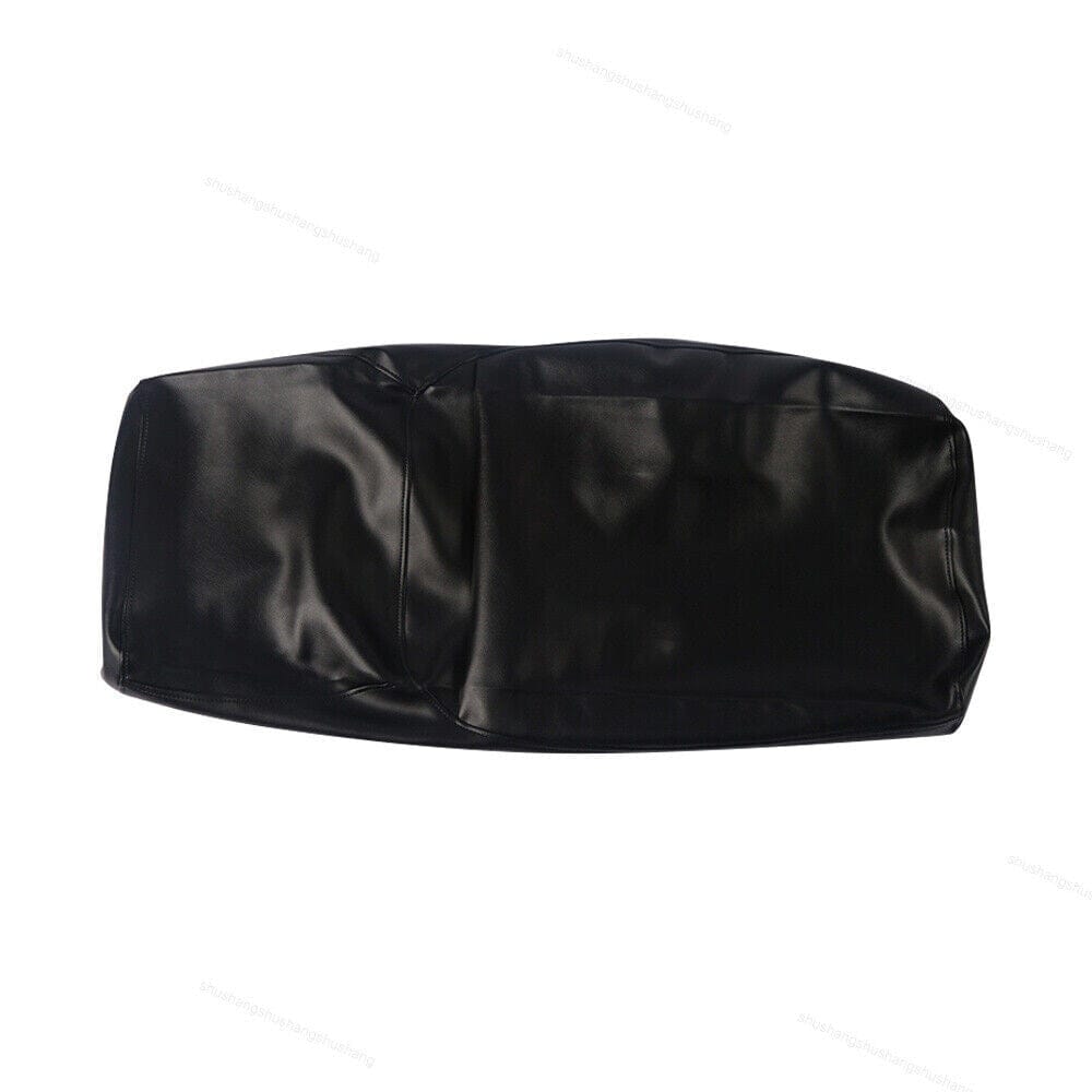 Black Replacement Syn Leather Seat Cover Fit for YAMAHA VK 540 1993-2015