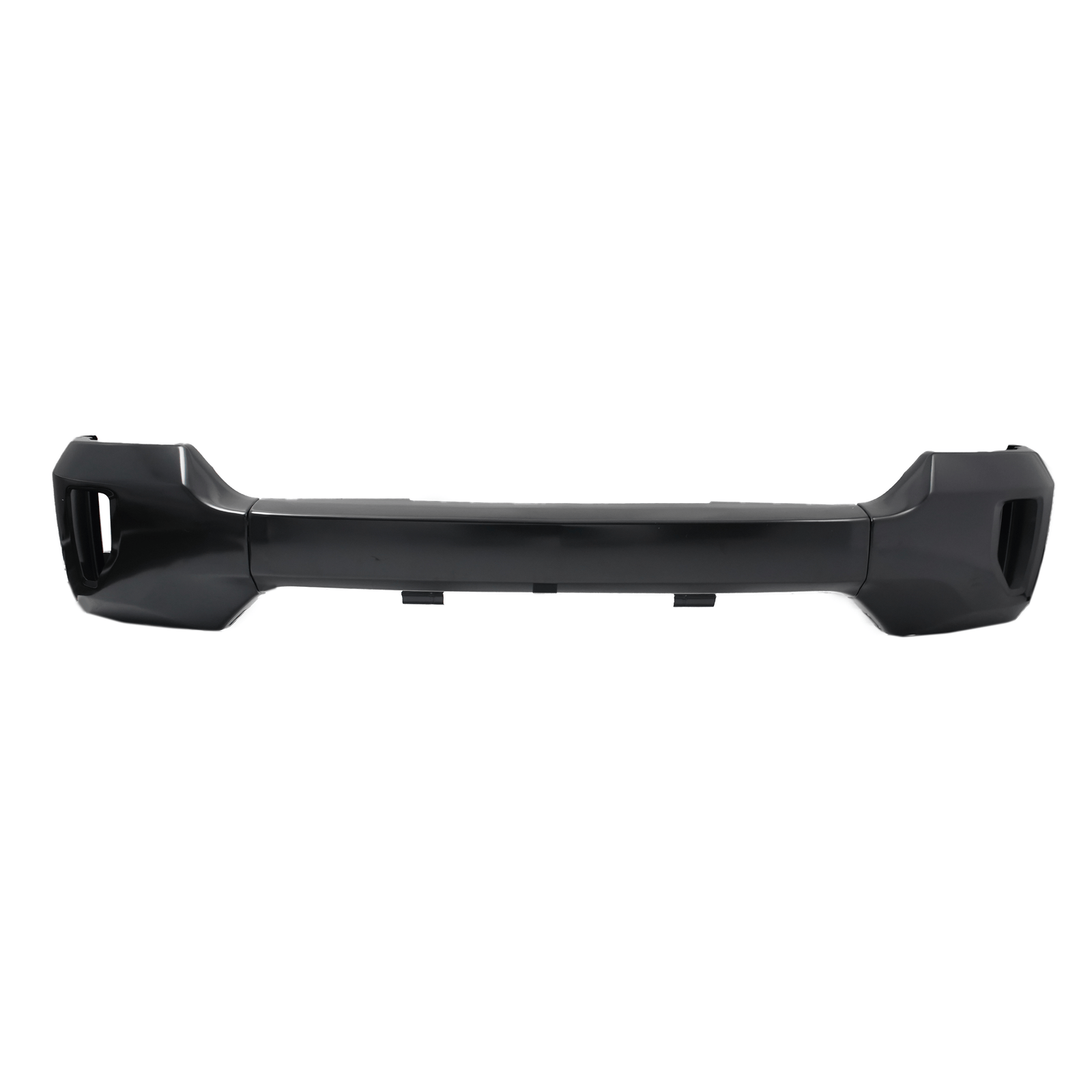 Black Steel Front Bumper Face Bar Fit For Chevy Silverado 1500 16-19 w/Fog Holes