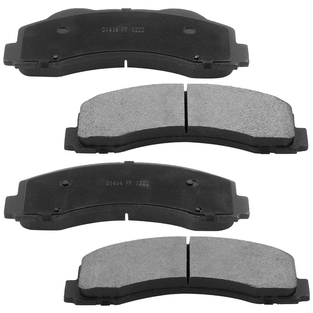 Ford F-150 Front Drilled Slotted Brake Rotor Kits 2010-2020