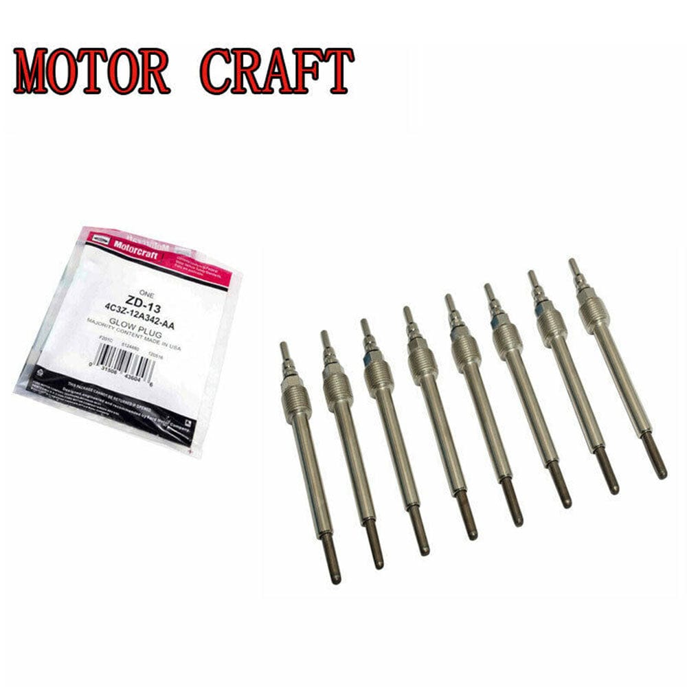MotorCraft ZD-13 / ZD13-A2 Glow Plugs 4C3Z-12A342-AA