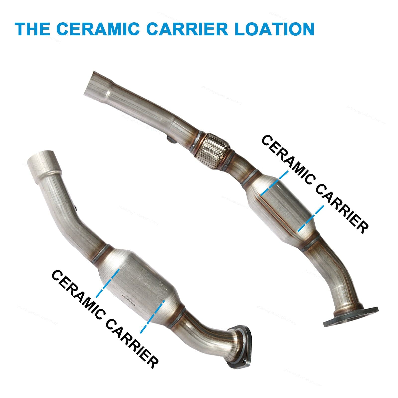 Catalytic Converter Left & Right Side fit for 2005-2010 Chrysler 300 2.7L & 3.5L