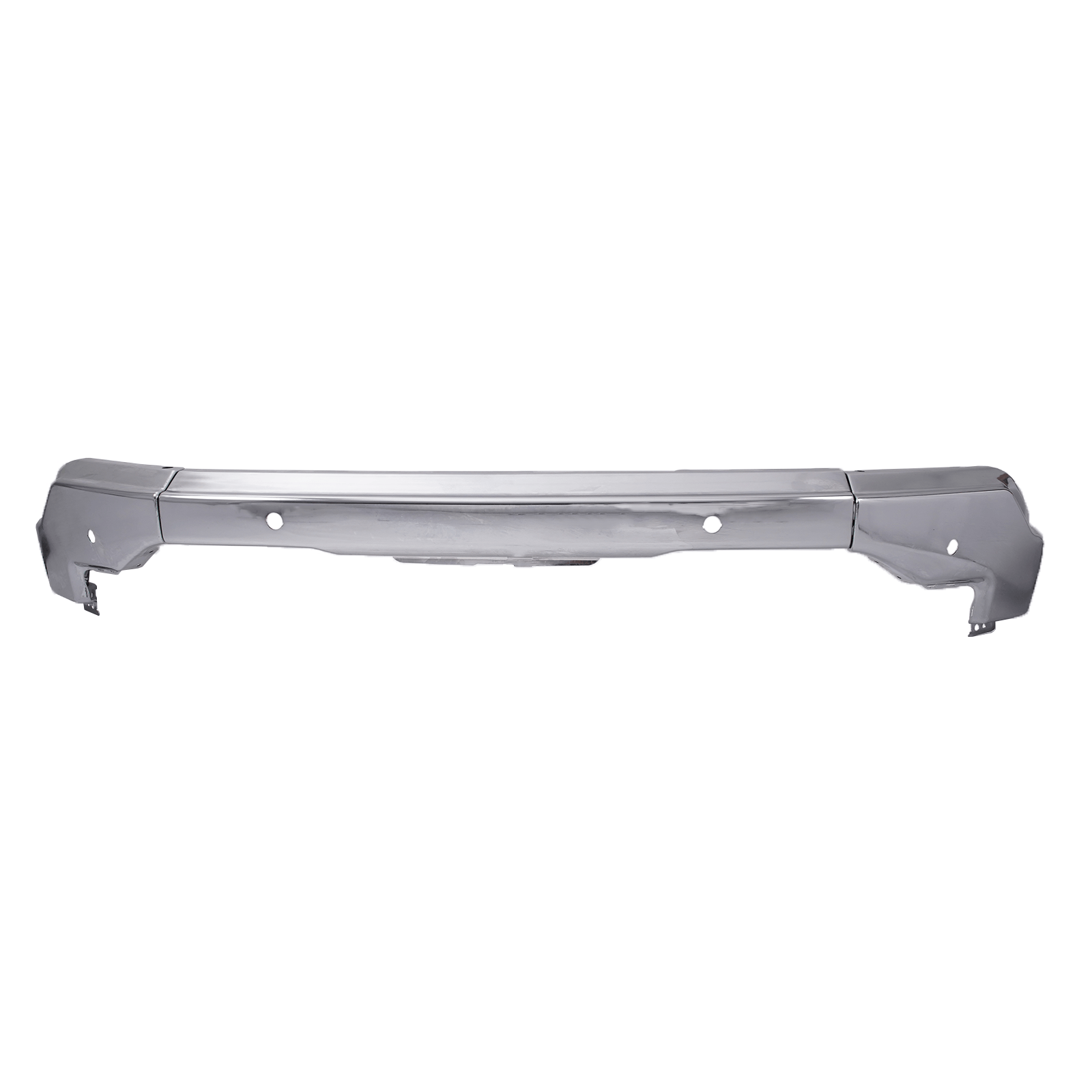 Chrome Front Side Bumper Face Bar w/ Radar Hole Fit For GMC Sierra 1500 2022-24